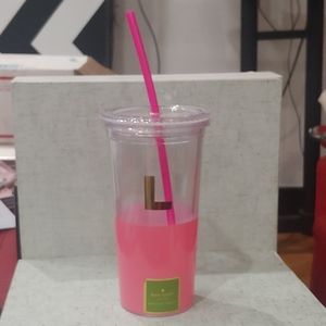 "L" Initial Kate Spade Insulated Tumbler 20oz